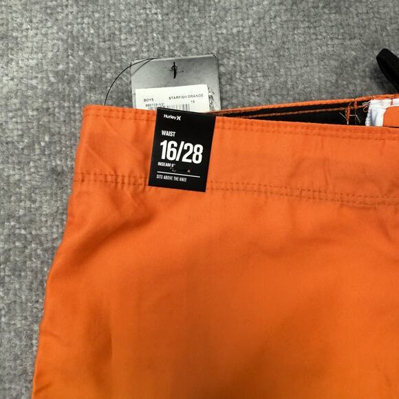 Hurley Board Shorts Boys 16 Swim Trunks Youth Size Polyester Beach Swimwear New - Picture 9 of 9